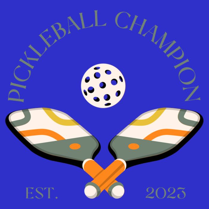 Pickleball Champion Club Funny Gift Womens T-Shirt