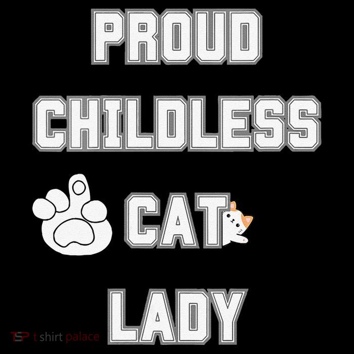 Proud Childless Cat Lady Lover Of Felines Funny Sarcastic Sustainable Beanie