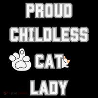 Proud Childless Cat Lady Lover Of Felines Funny Sarcastic Wool Snapback Cap