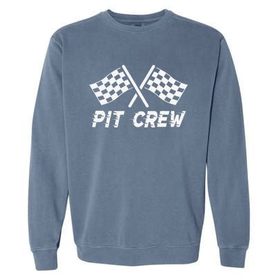 Pit Crew Costume For Race Car Parties Garment-Dyed Sweatshirt