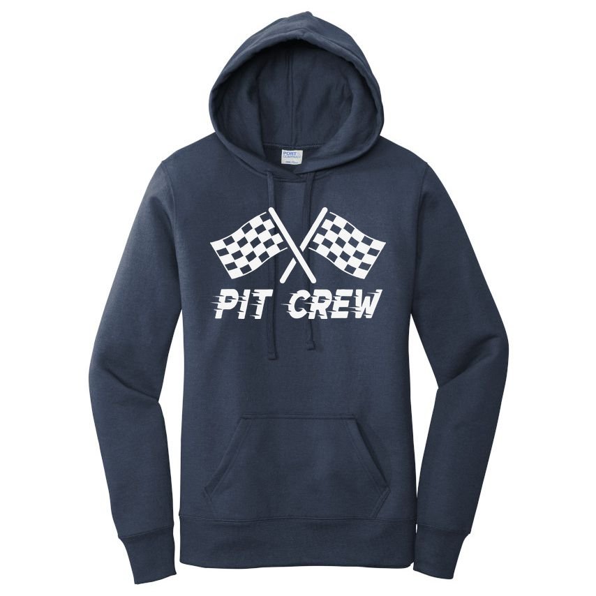 Pit Crew Costume For Race Car Parties Women's Pullover Hoodie