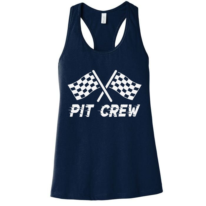 Pit Crew Costume For Race Car Parties Womens Tank Top