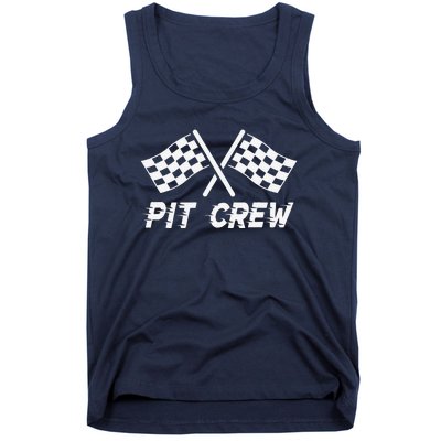 Pit Crew Costume For Race Car Parties Tank Top