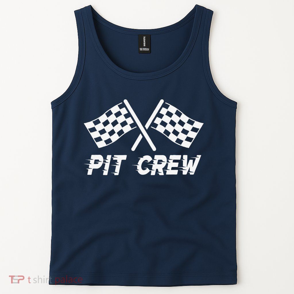 Pit Crew Costume For Race Car Parties Tank Top