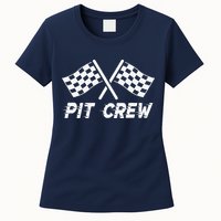 Pit Crew Costume For Race Car Parties Womens T-Shirt