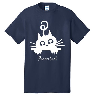 Purrrfect Cute Cat Tall T-Shirt