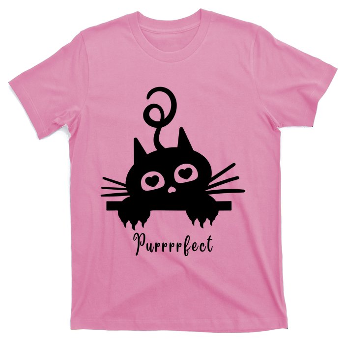 Purrrfect Cute Cat T-Shirt