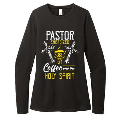 Pastor Coffee Cool Womens CVC Long Sleeve Shirt