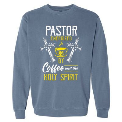 Pastor Coffee Cool Garment-Dyed Sweatshirt