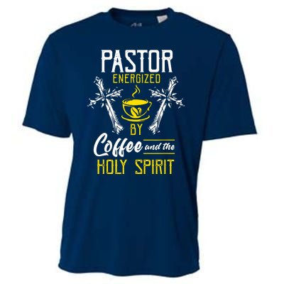 Pastor Coffee Cool Cooling Performance Crew T-Shirt