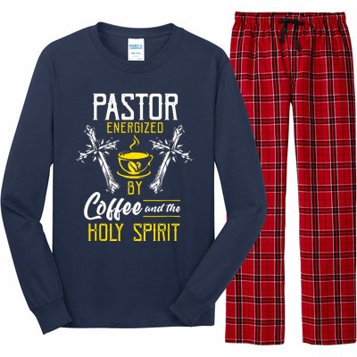 Pastor Coffee Cool Long Sleeve Pajama Set