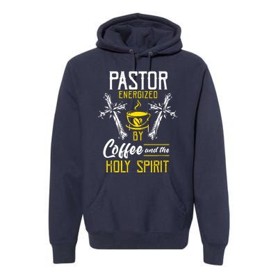 Pastor Coffee Cool Premium Hoodie