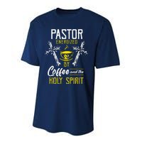 Pastor Coffee Cool Performance Sprint T-Shirt