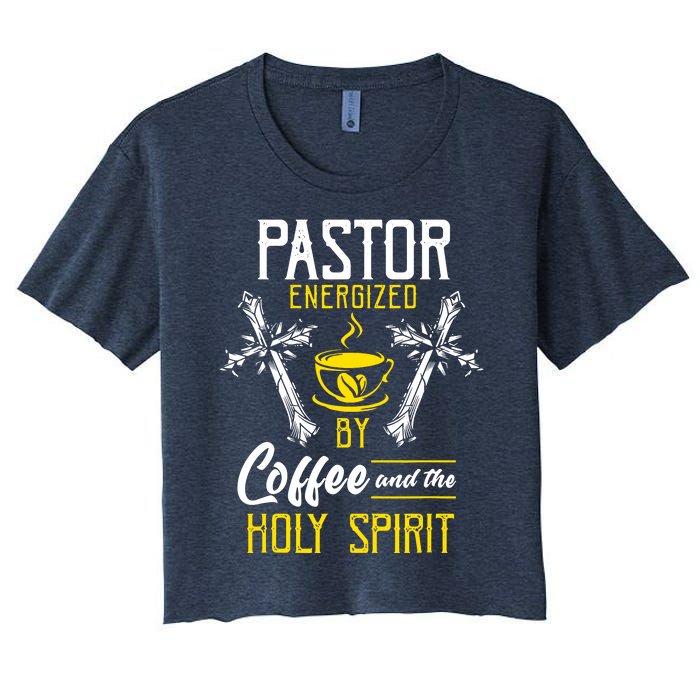 Pastor Coffee Cool Women's Crop Top Tee