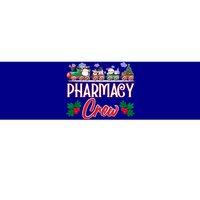 Pharmacy Crew Chistmas Season Gift Bumper Sticker