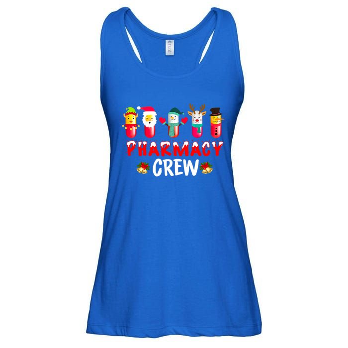 Pharmacy Crew Christmas Funny Pharmacist Christmas Great Gift Ladies Essential Flowy Tank