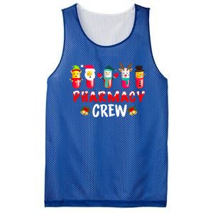 Pharmacy Crew Christmas Funny Pharmacist Christmas Great Gift Mesh Reversible Basketball Jersey Tank