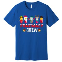 Pharmacy Crew Christmas Funny Pharmacist Christmas Great Gift Premium T-Shirt