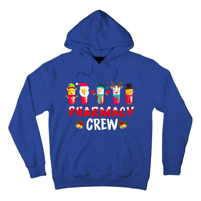 Pharmacy Crew Christmas Funny Pharmacist Christmas Great Gift Tall Hoodie