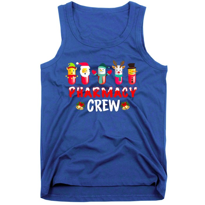 Pharmacy Crew Christmas Funny Pharmacist Christmas Great Gift Tank Top