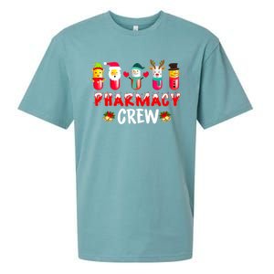 Pharmacy Crew Christmas Funny Pharmacist Christmas Great Gift Sueded Cloud Jersey T-Shirt