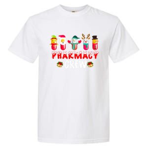 Pharmacy Crew Christmas Funny Pharmacist Christmas Great Gift Garment-Dyed Heavyweight T-Shirt