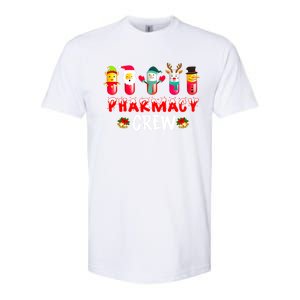 Pharmacy Crew Christmas Funny Pharmacist Christmas Great Gift Softstyle CVC T-Shirt