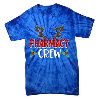 Pharmacy Crew Christmas Pharm Nurse Pharmacist Tech Squad Gift Tie-Dye T-Shirt