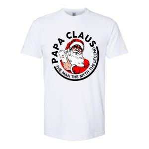 Papa Claus Christmas The The Myth The Legend Great Gift Softstyle CVC T-Shirt