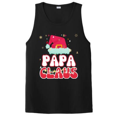 Papa Claus Christmas Lights Pajama Family Matching Gift PosiCharge Competitor Tank