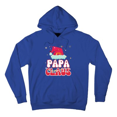 Papa Claus Christmas Lights Pajama Family Matching Gift Hoodie