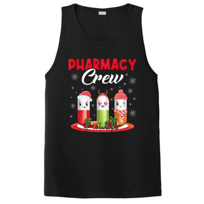 Pharmacy Crew Christmas Pills Snow Reindeer Santa Claus Meaningful Gift PosiCharge Competitor Tank