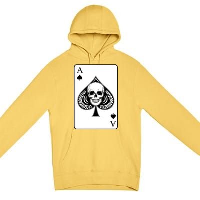 Poker Card Casino Gambler Gambling Game Hand Bluff Fold Cute Gift Premium Pullover Hoodie