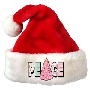 Peace Christmas Cute Holiday Gift Premium Christmas Santa Hat