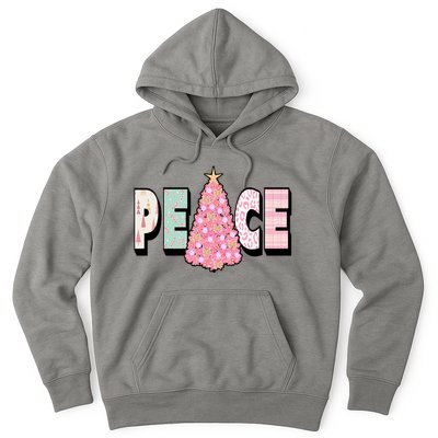Peace Christmas Cute Holiday Gift Hoodie