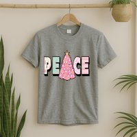Peace Christmas Cute Holiday Gift T-Shirt