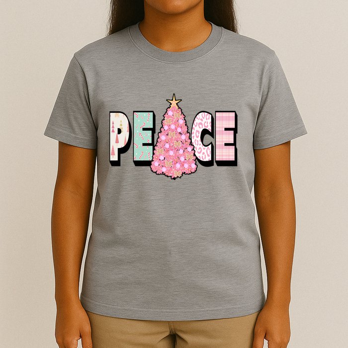 Peace Christmas Cute Holiday Gift T-Shirt