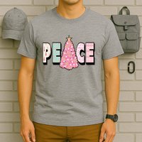Peace Christmas Cute Holiday Gift T-Shirt