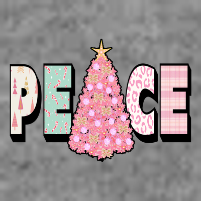 Peace Christmas Cute Holiday Gift T-Shirt