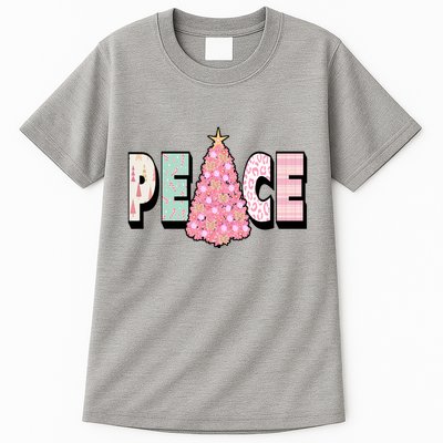 Peace Christmas Cute Holiday Gift Tall T-Shirt