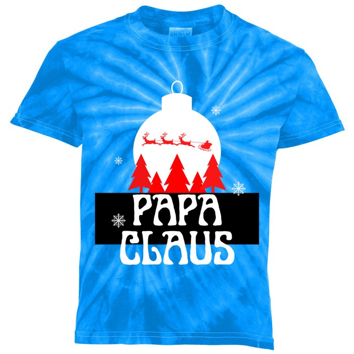 Papa Claus Christmas Teebelieve In Santa Claus Funny Family Gift Kids Tie-Dye T-Shirt