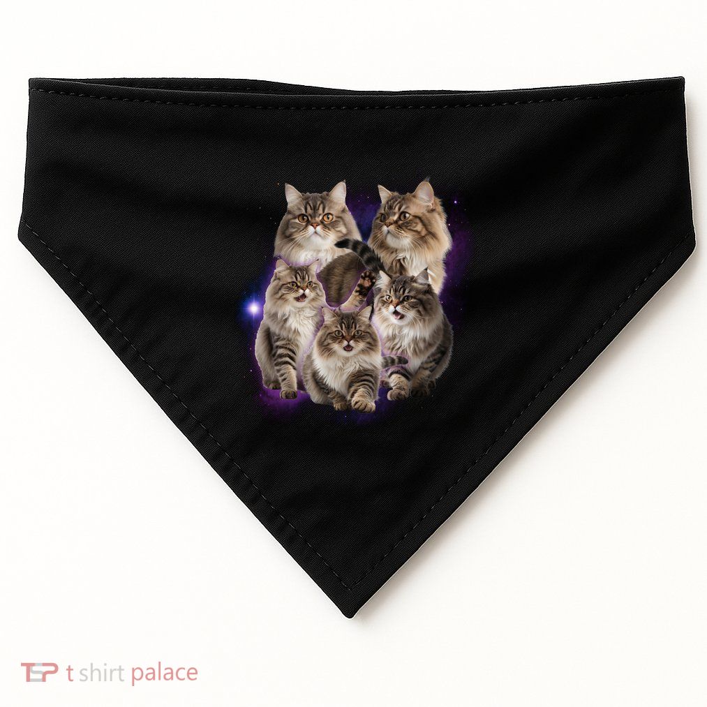 Persian Cats Collage USA-Made Doggie Bandana