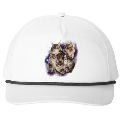 Persian Cats Collage Snapback Five-Panel Rope Hat