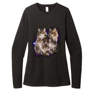 Persian Cats Collage Womens CVC Long Sleeve Shirt