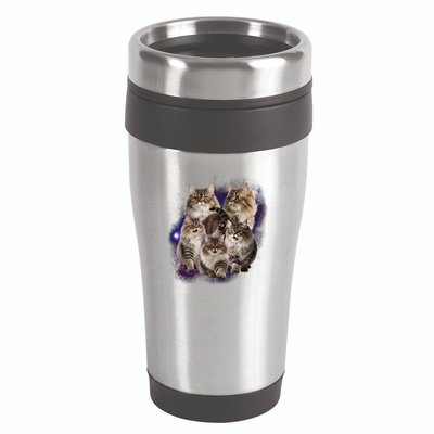Persian Cats Collage 16oz Travel Tumbler