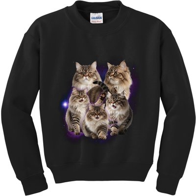 Persian Cats Collage Kids Sweatshirt