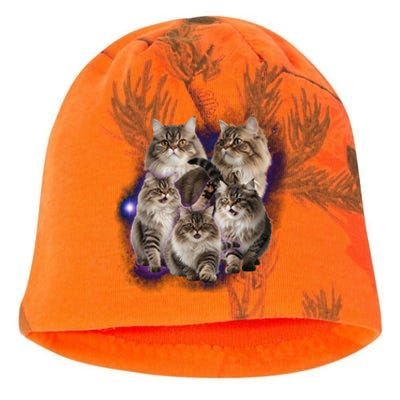 Persian Cats Collage Kati - Camo Knit Beanie