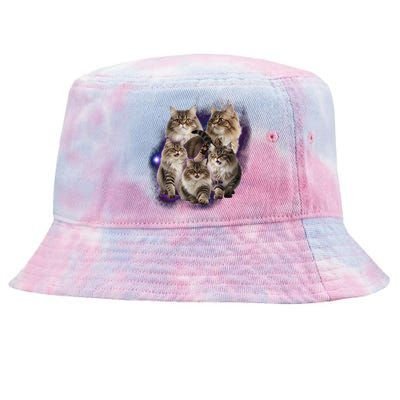 Persian Cats Collage Tie-Dyed Bucket Hat