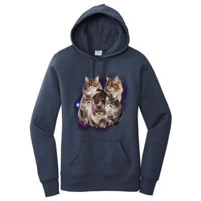 Persian Cats Collage Women's Pullover Hoodie