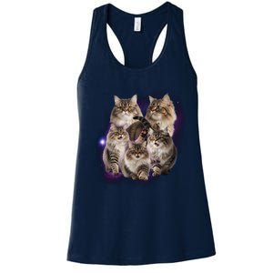 Persian Cats Collage Women's Racerback Tank